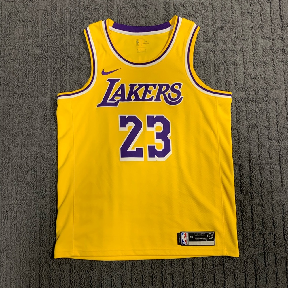 Nike Lebron James Lakers Jersey